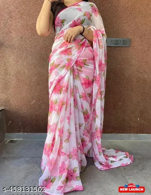CHIFFON DESIGNER SAREE