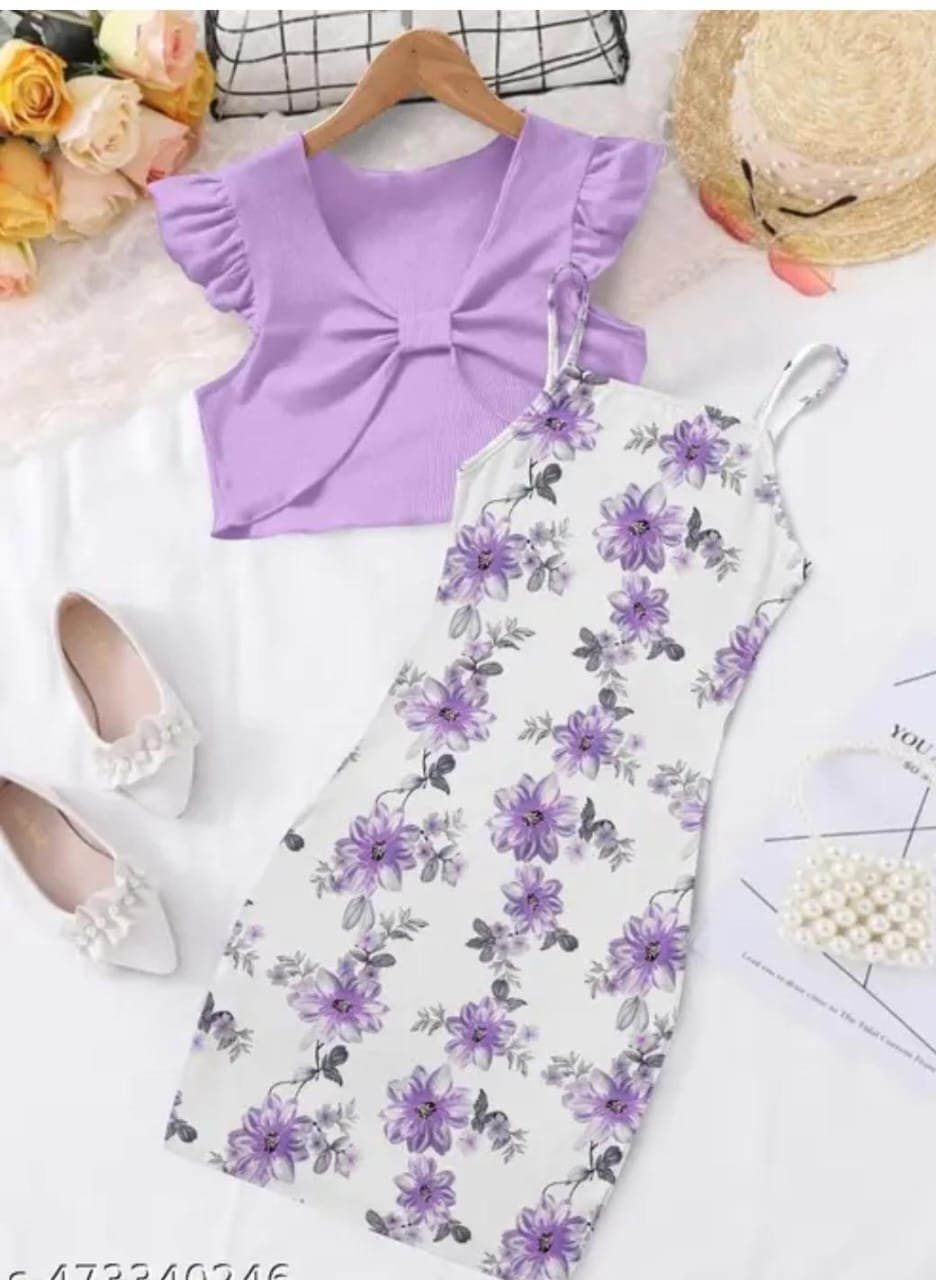  Trendy Princess Crop Top With One Piece Outlook Gives A Elegant Look
