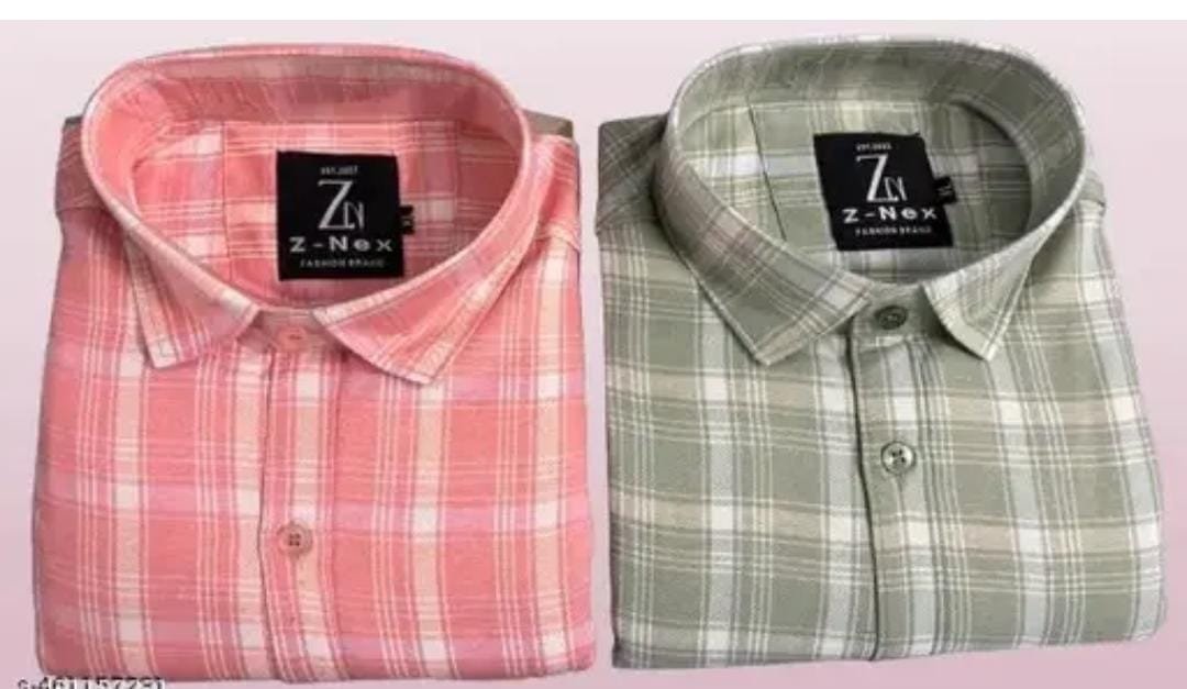 CASUAL WEAR SHIRTS IN PURE COTTON