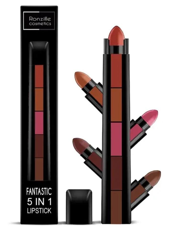 RONZILLE Fab 5 Step Lipstick 5 in 1 Lipstick