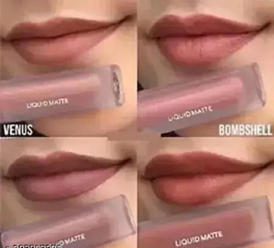 BEAUTY Professional Color Sensational Liquid Lipstick Combo Pack, Set of 4 Edition Mini Lipsticks Matte Finish Lip Color ( Edition, 20 ml).