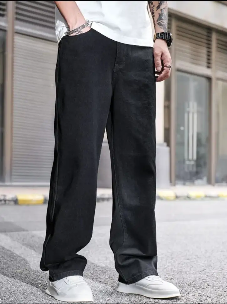Men Dark Grey Jeans