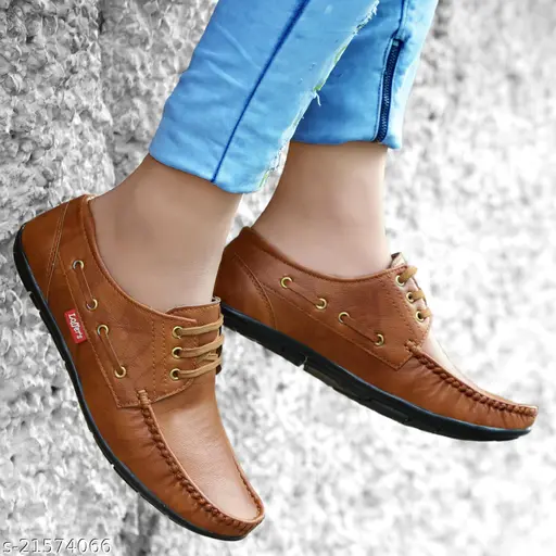 Stylish Men's Teal Loafers