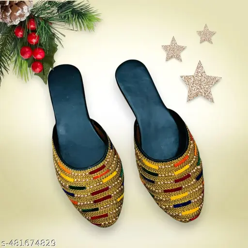 womens stylish mojaris and bellies