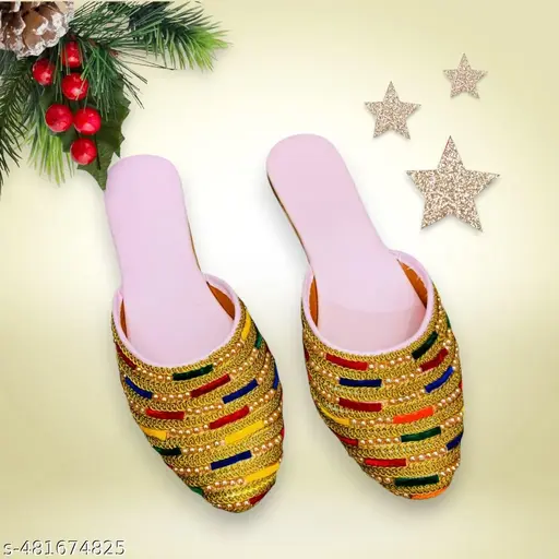 womens stylish mojaris and bellies