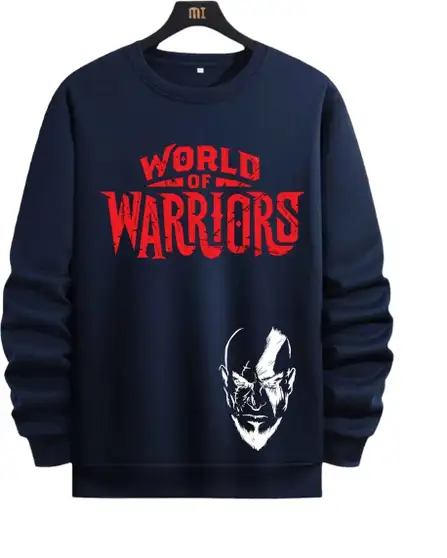 Full Sleeve Printed Men Sweatshirt