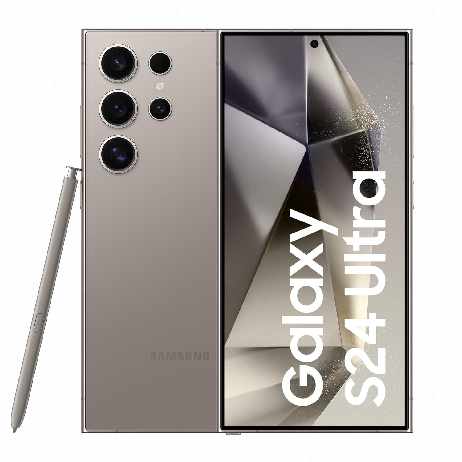 Samsung Galaxy S24 Ultra 5G AI Smartphone (Titanium Gray, 12GB, 256GB Storage)_Without Offer