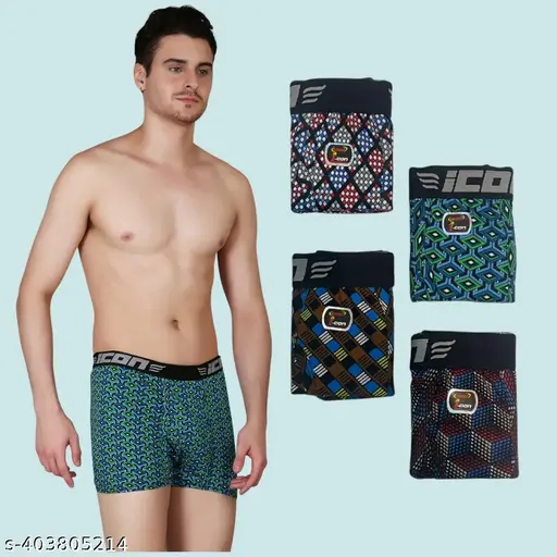 BANSAL ICON Men's Underwear Pack of 4