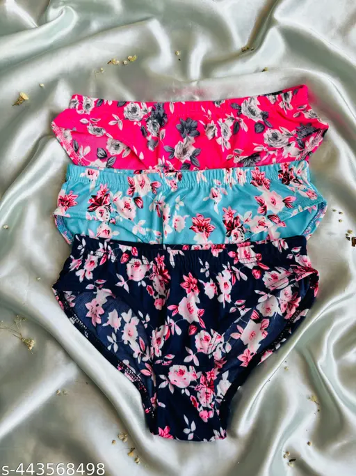 Soft Printed Panty Pack of 3