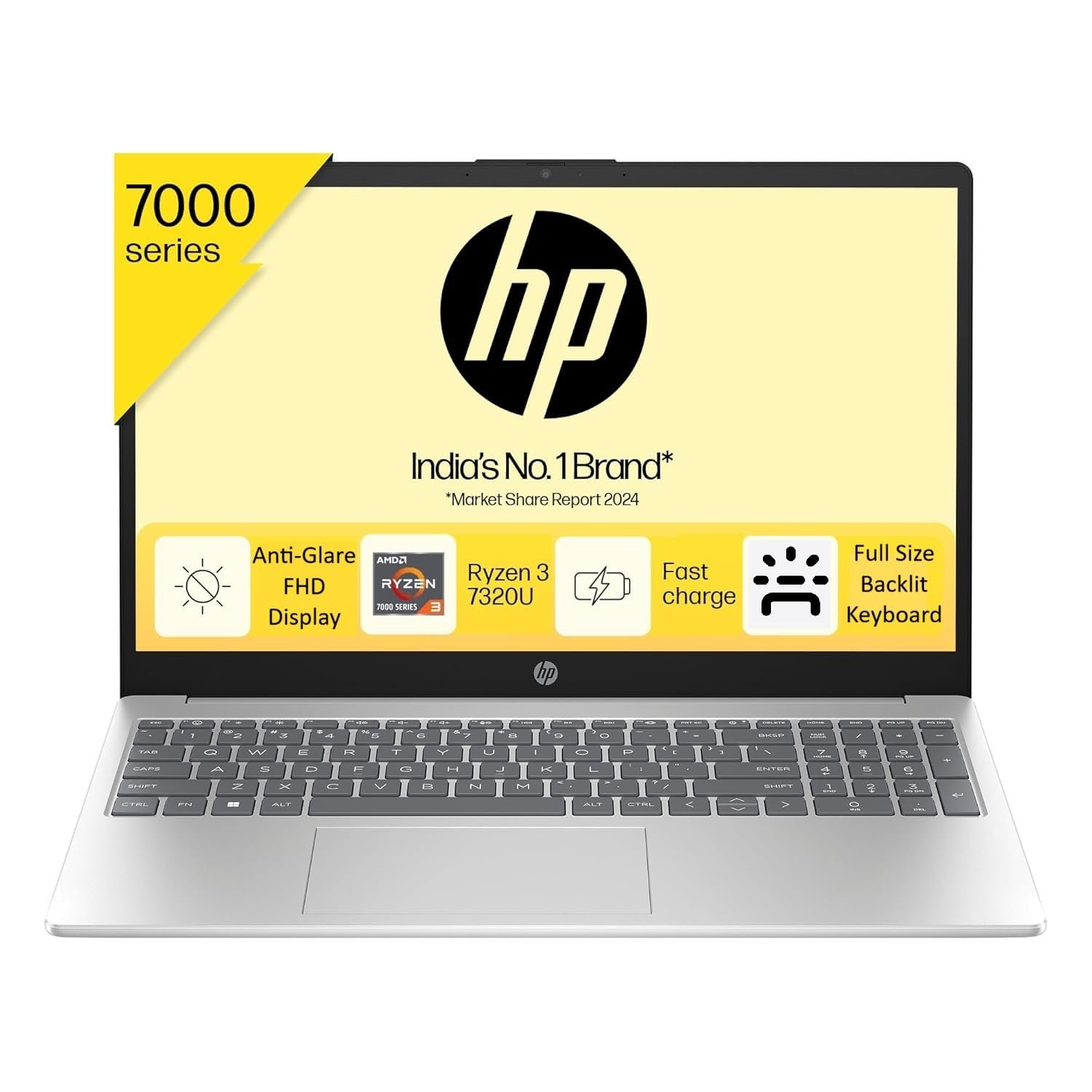 HP 15 AMD Ryzen 3 7320U 