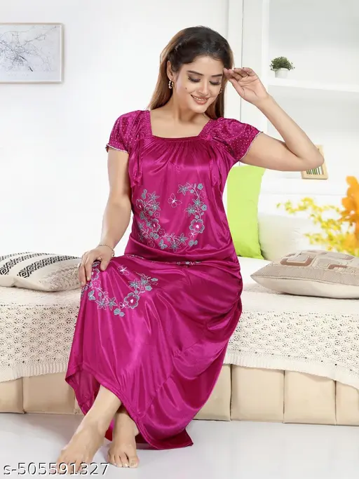 Shopping Station Stylish Women Nightdress Nighty