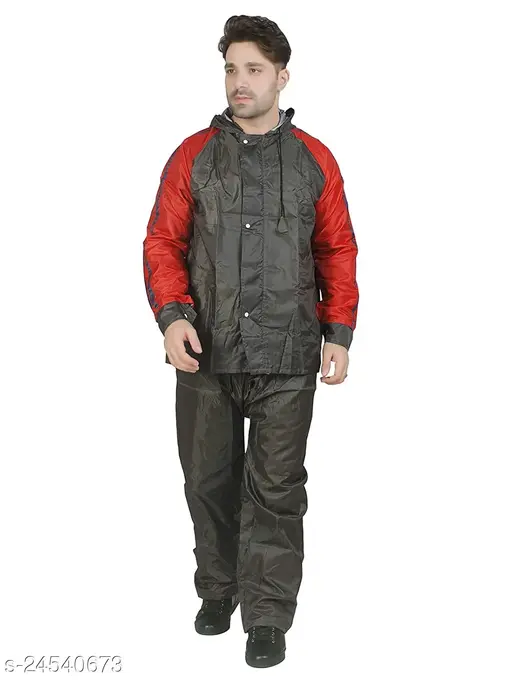 Click One Reversible Men's Rain Coat