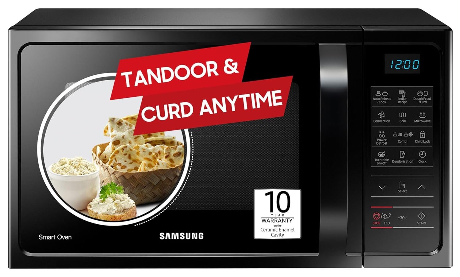Samsung 28L, Convection Microwave Oven with Curd Making