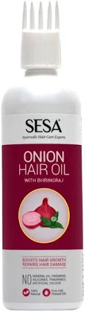 Sesa Ayurvedic Onion Hair Oil with Bhringraj