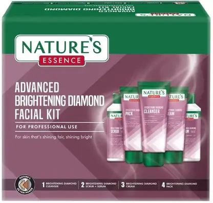 Nature's Essence ADVANCED BRIGHTENING DIAMOND FACIAL KIT