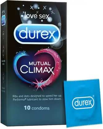 DUREX Mutual Climax For Shared Pleasure Condom 