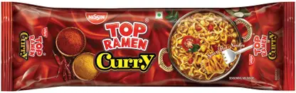 TOP RAMEN Curry Veg Instant Noodles Instant Noodles Vegetarian  