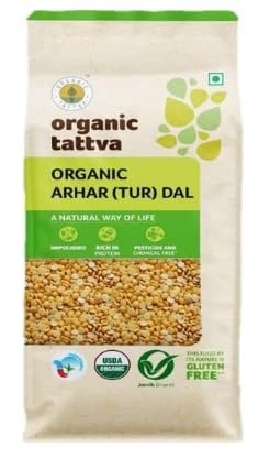 Oraganic Tattva Arhar Dal, 1 kg